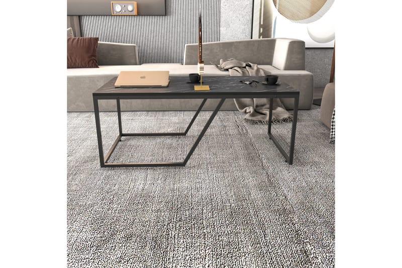 Andifli Sofabord 60x48x120 cm - Svart - Møbler - Bord - Sofabord