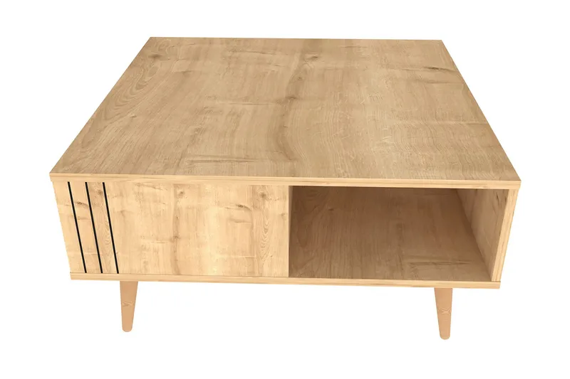 Andifli Sofabord 89,6x46,5x89,6 cm, Eik