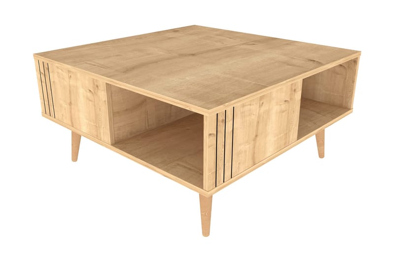 Andifli Sofabord 89,6x46,5x89,6 cm - Eik - Møbler - Bord - Sofabord