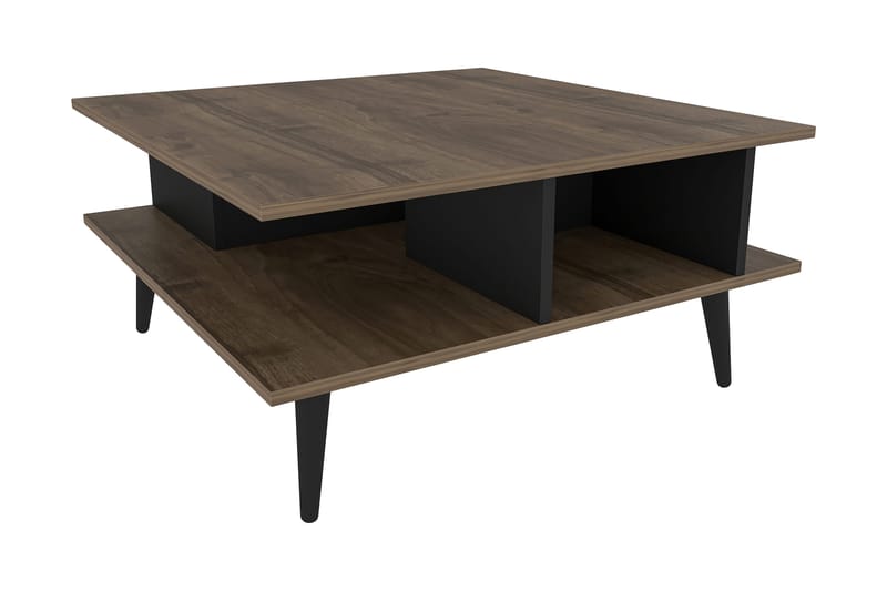 Andifli Sofabord 89x44x89 cm - Brun - Møbler - Bord - Sofabord