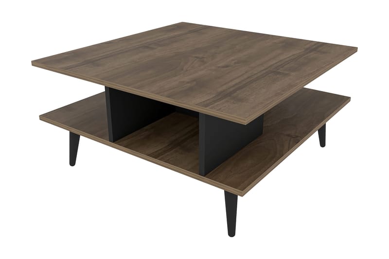 Andifli Sofabord 89x44x89 cm - Brun - Møbler - Bord - Sofabord