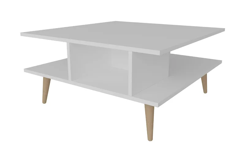 Andifli Sofabord 89x44x89 cm - Hvit - Møbler - Bord - Sofabord