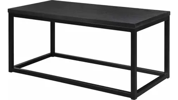 Sofabord Anish 94x47 cm Umontert - Svartlakkert - Møbler - Bord - Sofabord
