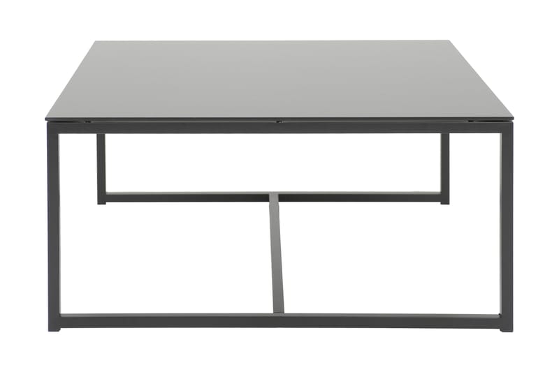 Ardler Sofabord 100 cm - Glass/Svart - Møbler - Bord - Sofabord