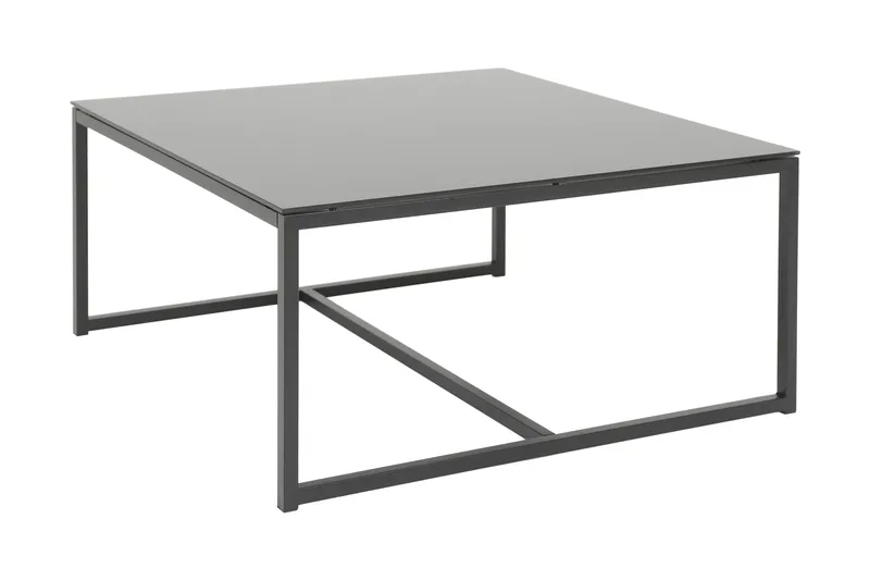 Ardler Sofabord 100 cm - Glass/Svart - Møbler - Bord - Sofabord