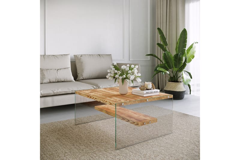 Assanisa Sofabord 75 cm - Natur - Møbler - Bord - Sofabord