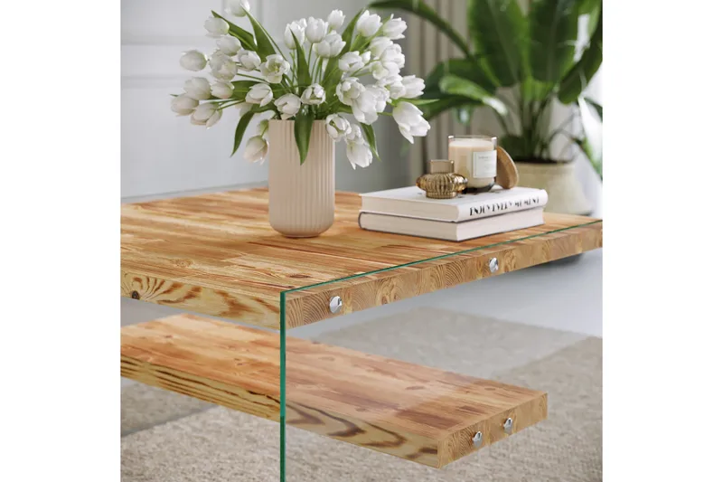 Assanisa Sofabord 75 cm - Natur - Møbler - Bord - Sofabord