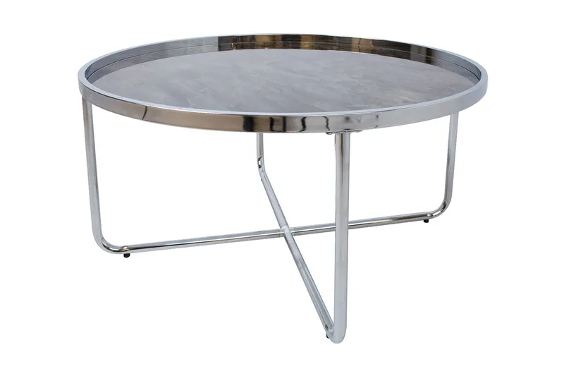 Astor Sofabord 80x40 cm Grå, undefined