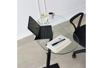 Athodna Sofabord 70x40x70 cm Oval - Svart - Møbler - Bord - Sofabord