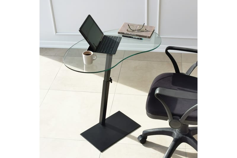 Athodna Sofabord 70x40x70 cm Oval - Svart - Møbler - Bord - Sofabord
