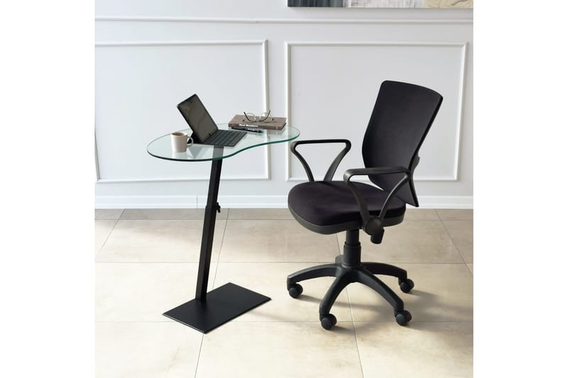 Athodna Sofabord 70x40x70 cm Oval - Svart - Møbler - Bord - Sofabord