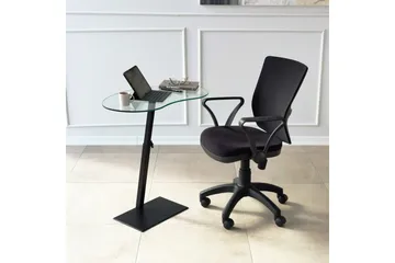 Athodna Sofabord 70x40x70 cm Oval - Svart - Møbler - Bord - Sofabord