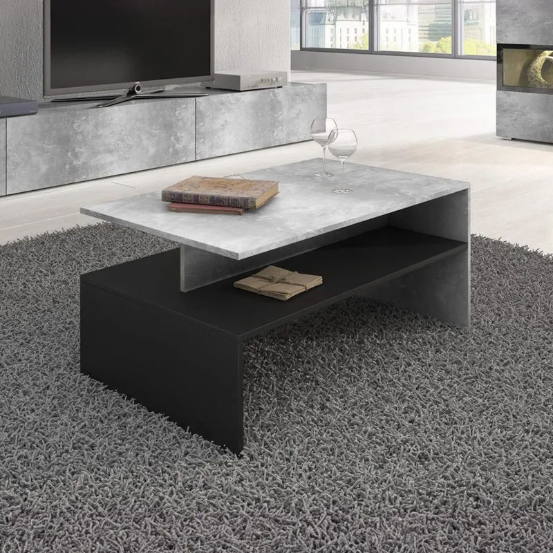 Sofabord Baros - Betonglys - Møbler - Bord - Sofabord