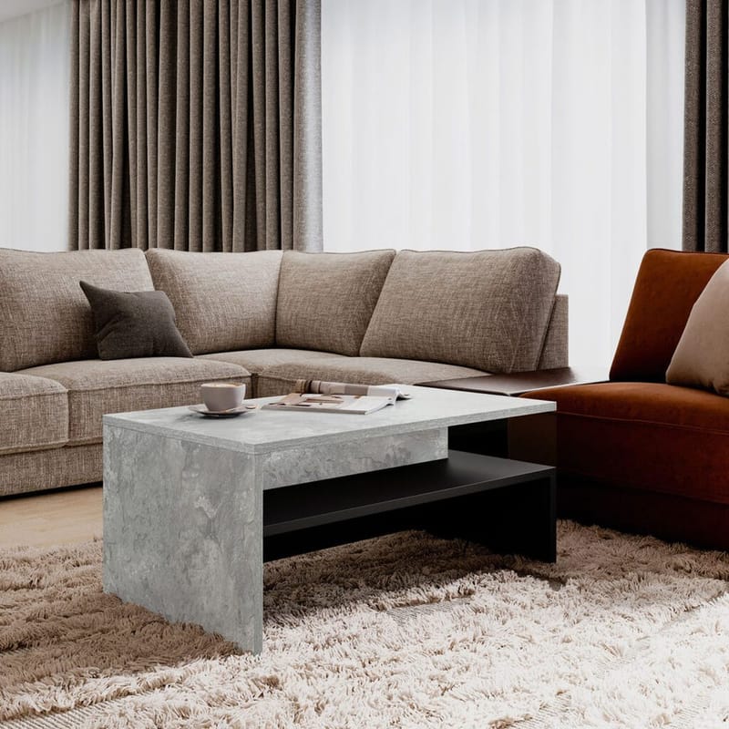 Sofabord Baros - Betonglys - Møbler - Bord - Sofabord