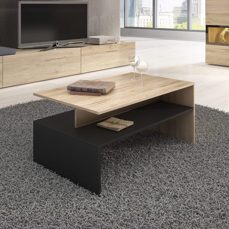 Sofabord Baros - San Remo Eik Lys Laminat - Møbler - Bord - Sofabord