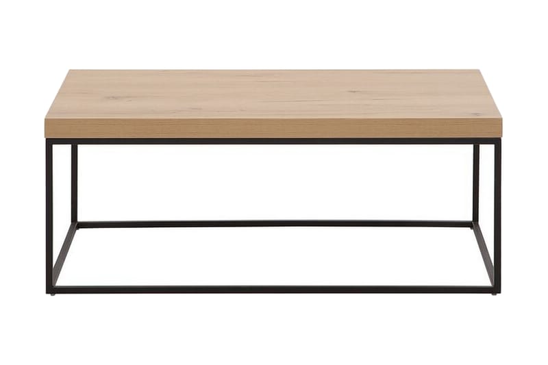 Barreras Sofabord 100 cm - Lysebrun/Svart - Møbler - Bord - Sofabord