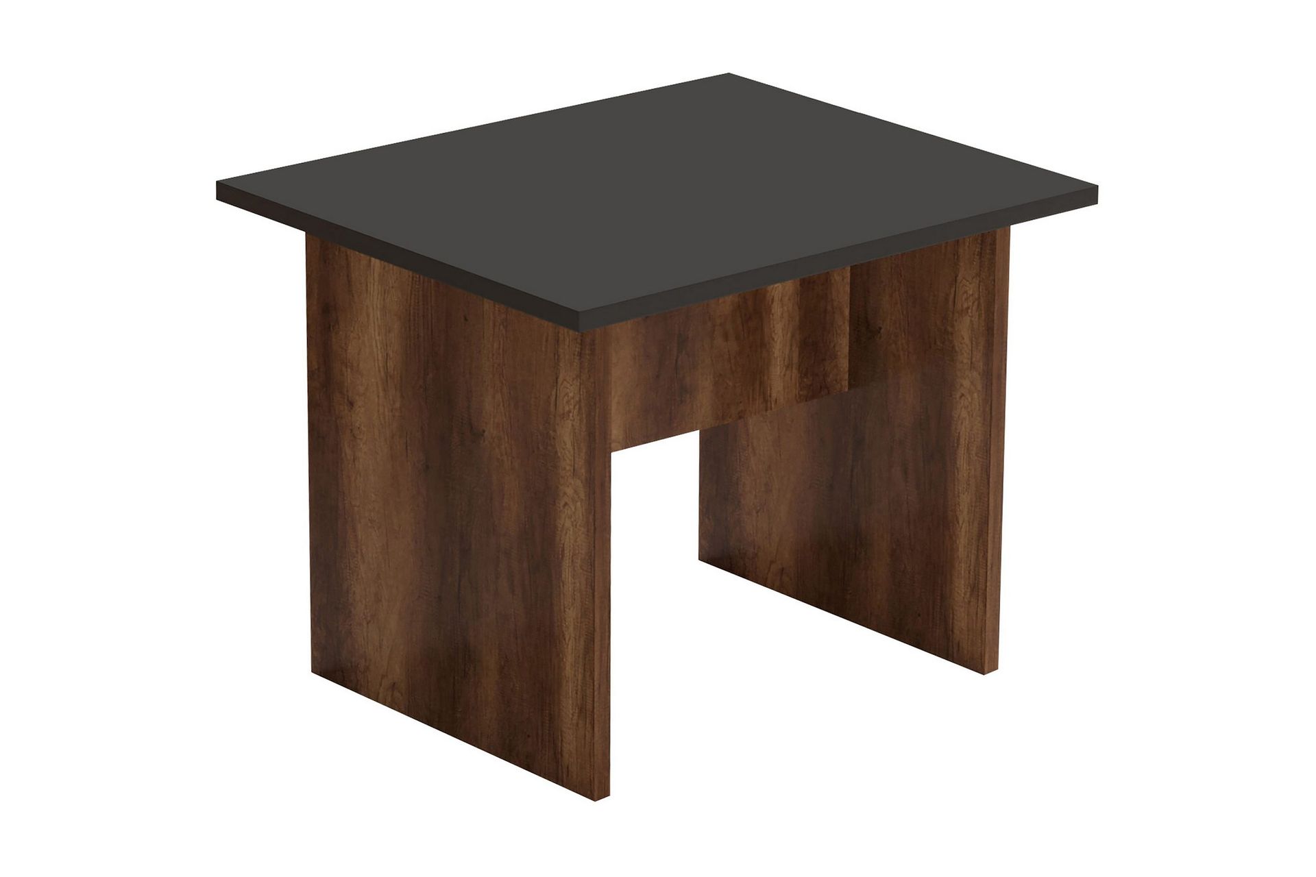 Barrock Sofabord 60 cm - Teak/Antrasitt