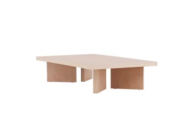 Bassholmen Sofabord 140x80 cm - Whitewash - Møbler - Bord - Sofabord