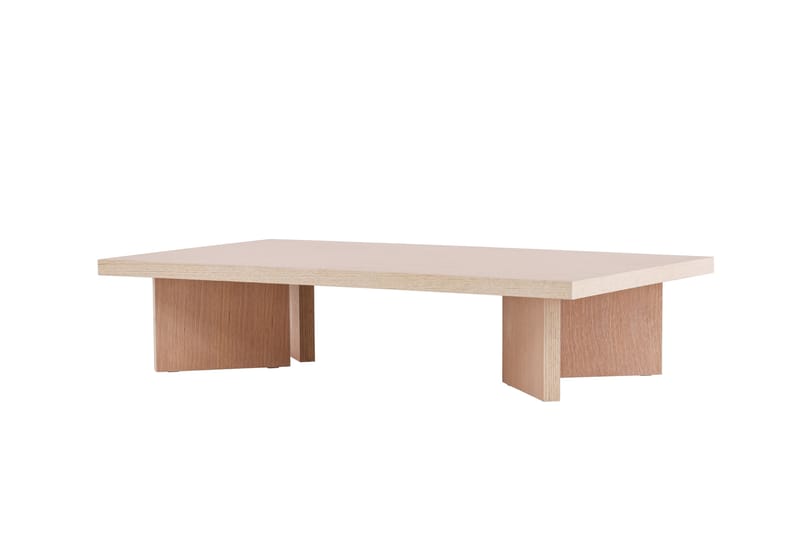 Bassholmen Sofabord 140x80 cm - Whitewash - Møbler - Bord - Sofabord