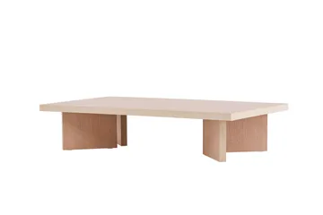 Bassholmen Sofabord 140x80 cm - Whitewash - Møbler - Bord - Sofabord