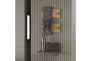 Belita Sofabord 45 cm - Eik/Antrasitt - Møbler - Bord - Sofabord