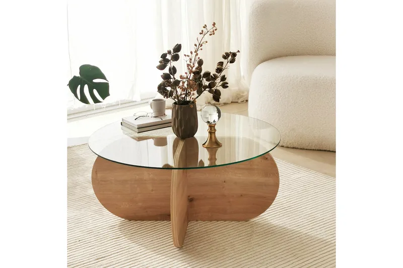 Bengul Sofabord 75 cm - Eik - Møbler - Bord - Sofabord