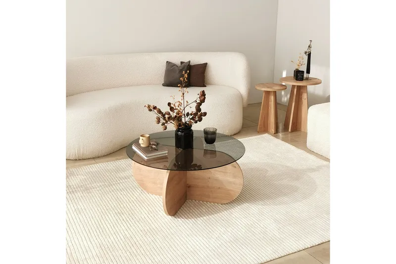 Bengul Sofabord 75 cm - Grå - Møbler - Bord - Sofabord