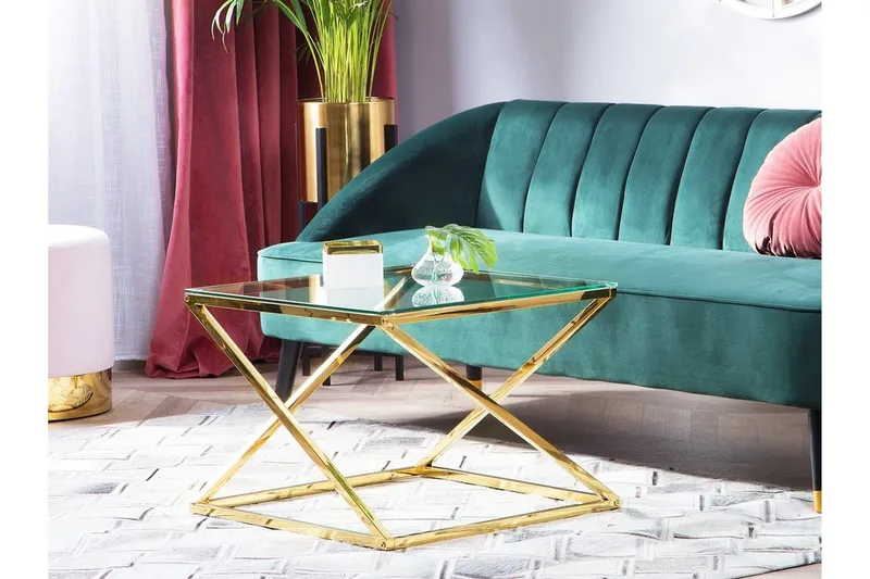 Beverly Sofabord 60 cm, Gull