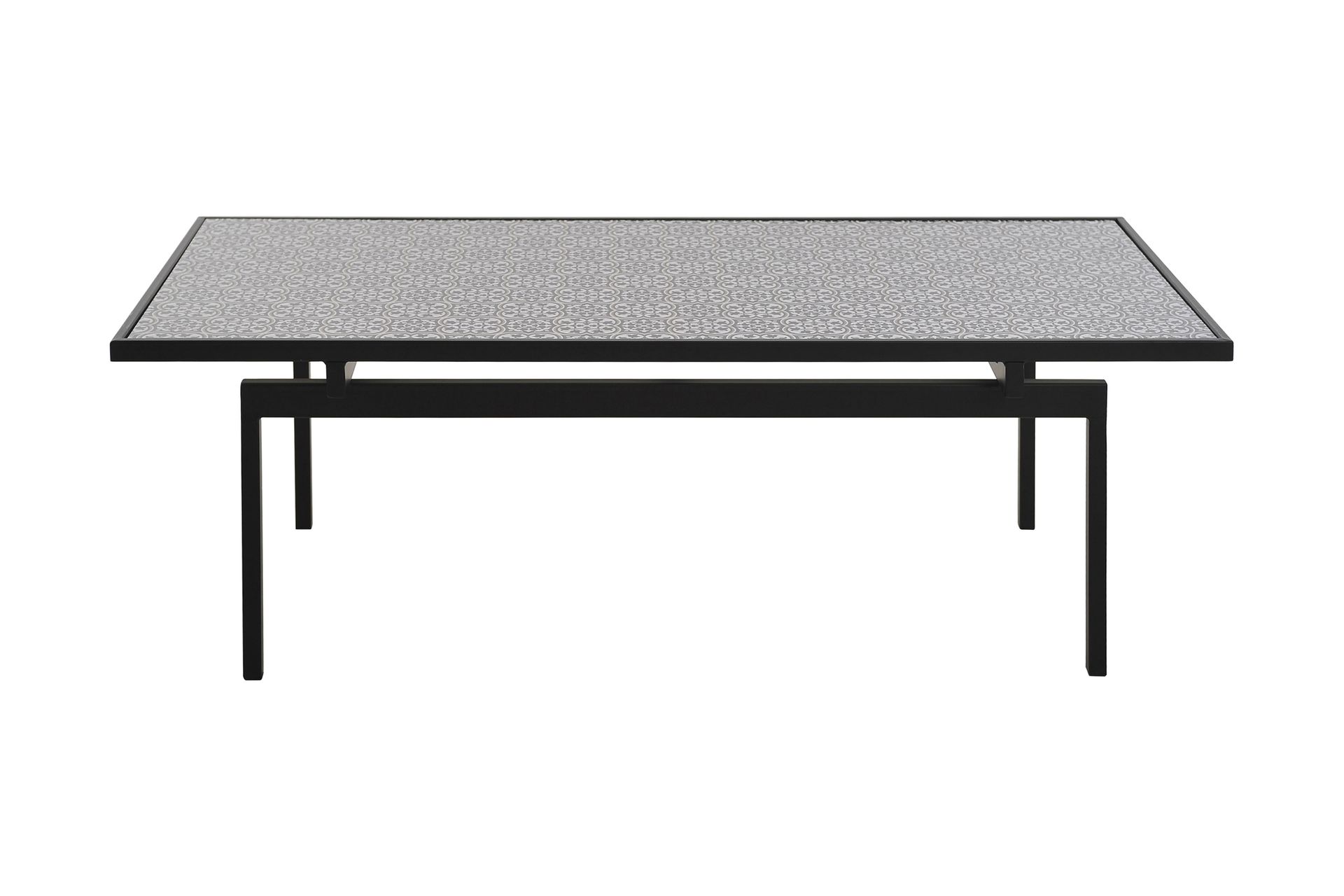 Birsay Sofabord 120 cm - Svart/Grå/Hvit - Møbler - Bord - Sofabord
