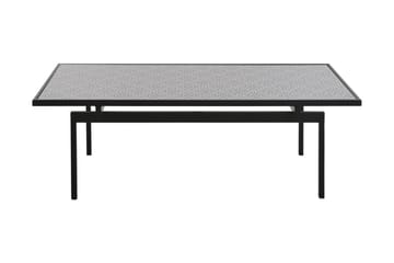 Birsay Sofabord 120 cm - Svart/Grå/Hvit - Møbler - Bord - Sofabord
