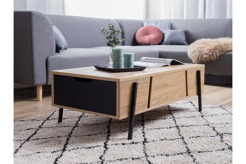 Blackpool Sofabord 107 cm - Tre / Natur - Møbler - Bord - Sofabord