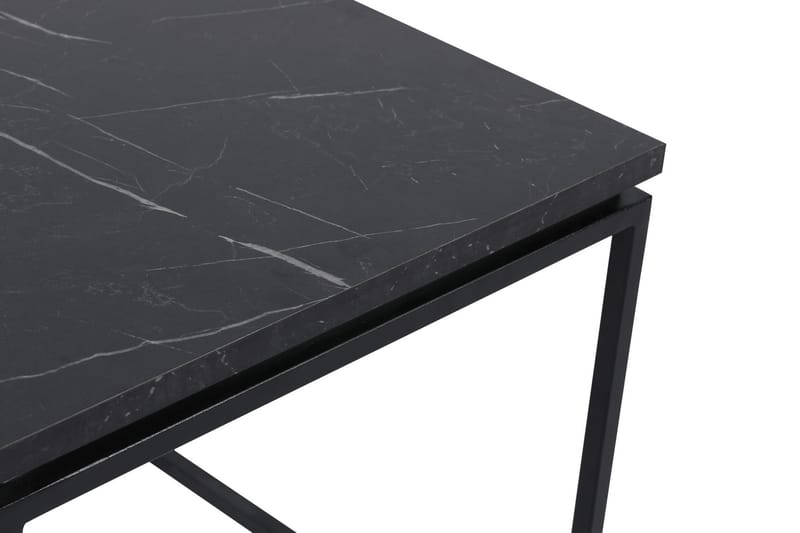 Bonegez Sofabord 45 cm Marmormønster - Svart - Møbler - Bord - Sofabord