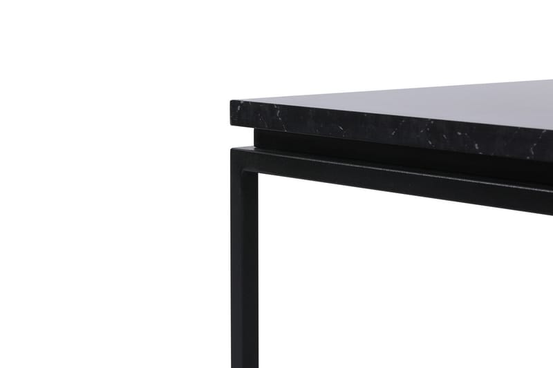 Bonegez Sofabord 45 cm Marmormønster - Svart - Møbler - Bord - Sofabord