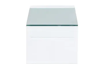 Bonisiolo rektangulært sofabord i glass 110 cm - Transparent - Møbler - Bord - Sofabord