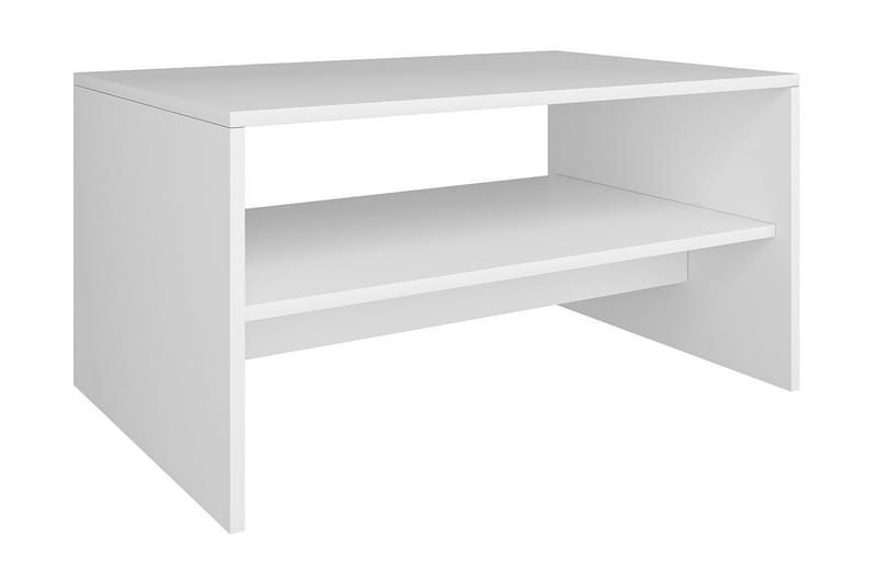 Bozdogan Sofabord 90x46,8x90 cm - Hvit - Møbler - Bord - Sofabord