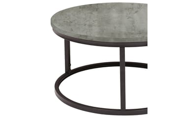 Brite Sofabord 60x32 cm Grå - Møbler - Bord - Sofabord