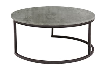 Britu Sofabord 80x35 cm Grå - Møbler - Bord - Sofabord
