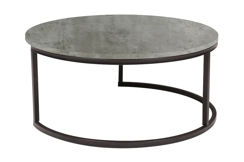 Britu Sofabord 80x35 cm Grå, undefined