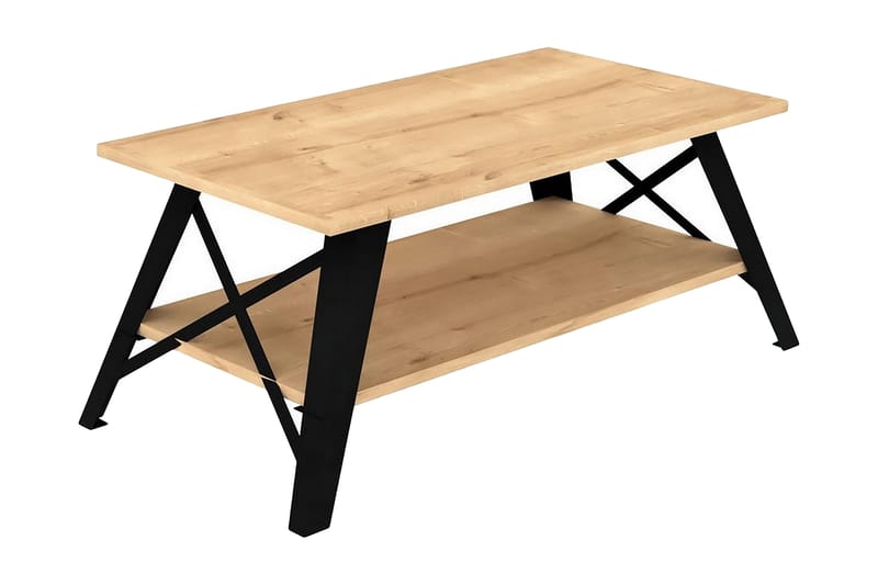 Brutorp Sofabord 98x43x98 cm - Blå - Møbler - Bord - Sofabord