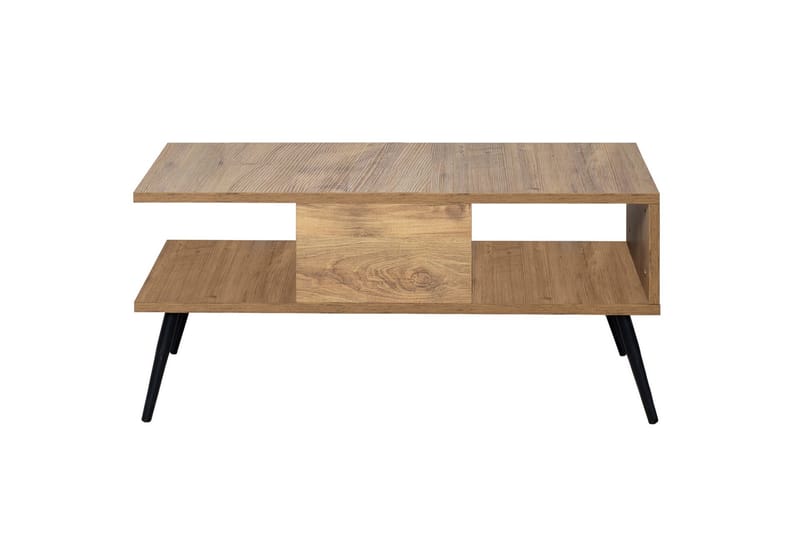 Bukle Sofabord 90 cm - Brun/Svart - Møbler - Bord - Sofabord