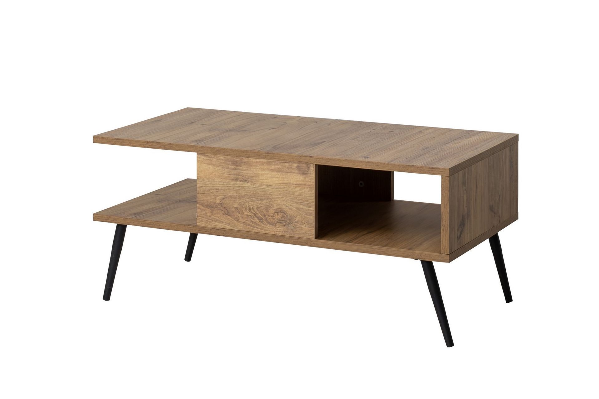 Bukle Sofabord 90 cm - Brun/Svart - Møbler - Bord - Sofabord