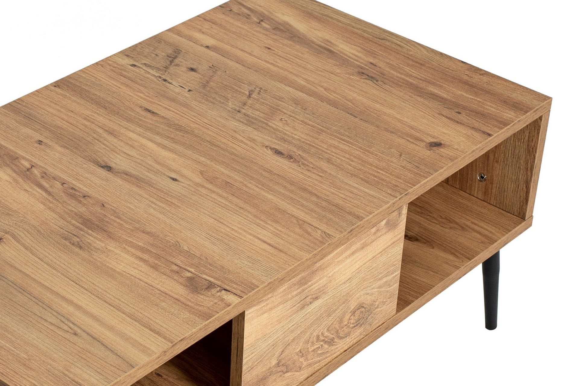 Bukle Sofabord 90 cm - Brun/Svart - Møbler - Bord - Sofabord
