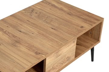 Bukle Sofabord 90 cm - Brun/Svart - Møbler - Bord - Sofabord