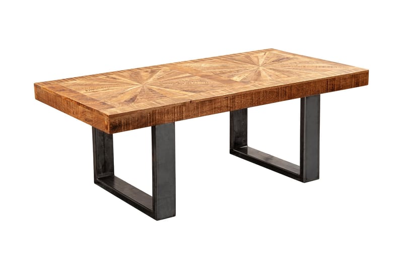Buncton Sofabord 105 cm - MangoTre/Svart - Møbler - Bord - Sofabord