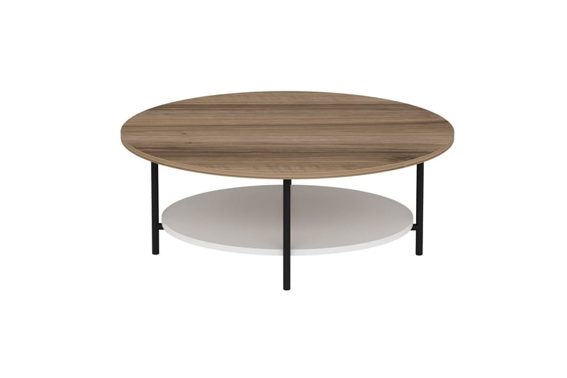 Burata Sofabord 90 cm - Eik/Hvit - Møbler - Bord - Sofabord