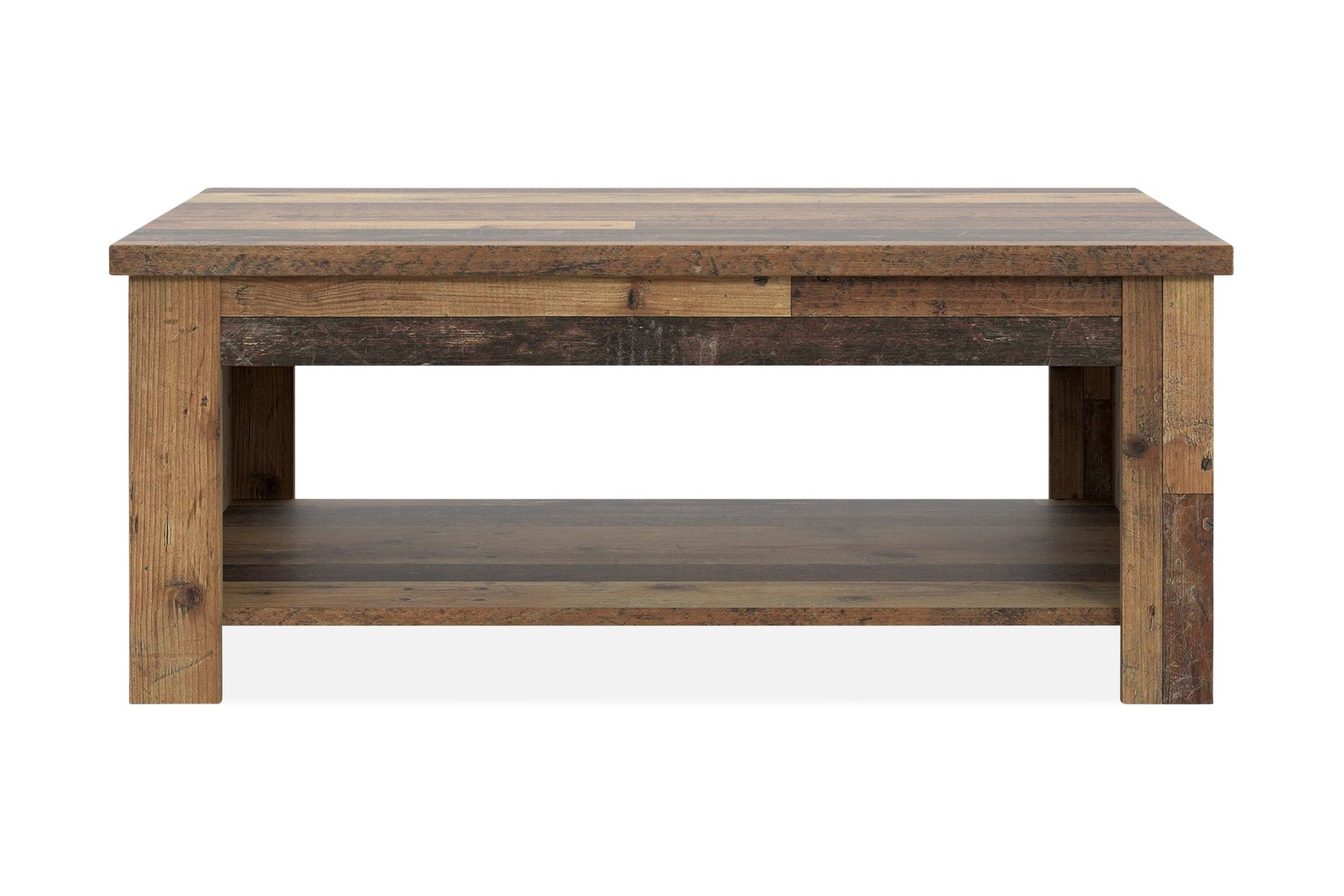 Cadle Sofabord 110 cm med Oppbevaringshylle - Brun - Møbler - Bord - Sofabord