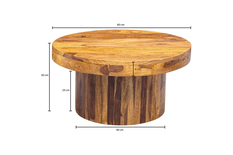Calverley Sofabord 60 cm - Brun - Møbler - Bord - Sofabord