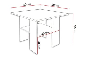 Carnew Soffbord 60 cm Black - Møbler - Bord - Sofabord