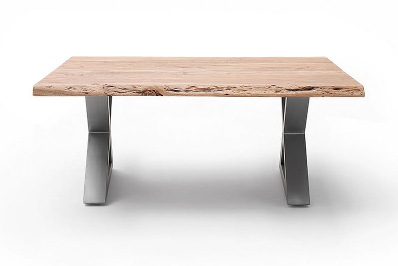Cartagena Sofabord 110 cm Ben X-form - Brun Eik - Møbler - Bord - Sofabord
