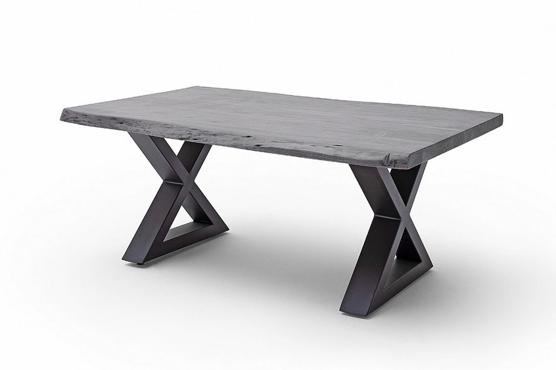 Cartagena Sofabord 110 cm Ben X-form - Grå - Møbler - Bord - Sofabord